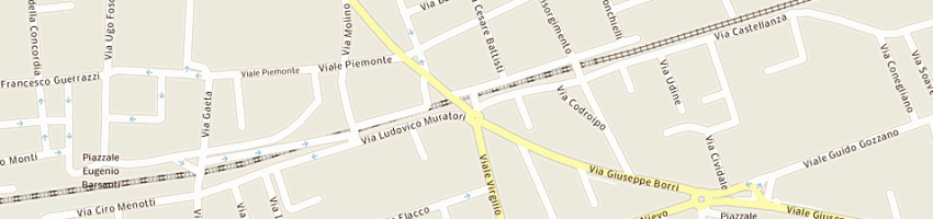 Mappa della impresa associati archego a BUSTO ARSIZIO