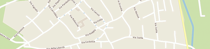 Mappa della impresa zerbi daniela margherita a GAMBOLO 