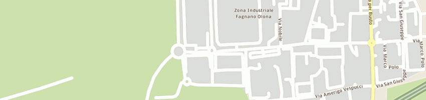 Mappa della impresa il fabbro di gavin l e pigni gm (snc) a FAGNANO OLONA
