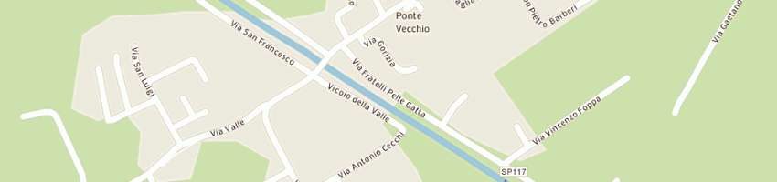 Mappa della impresa fontana mariangela a MAGENTA