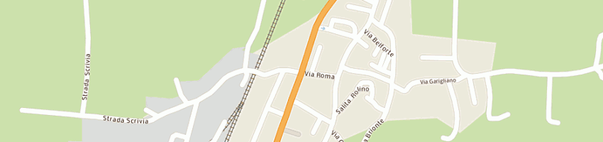 Mappa della impresa pensieri snc di romagnoli a CASSANO SPINOLA