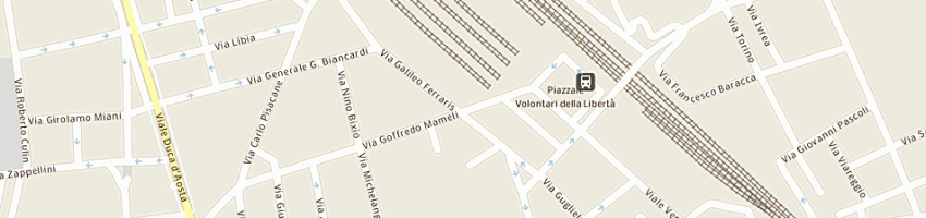 Mappa della impresa panificio baldini di baldini gianmario e c snc a BUSTO ARSIZIO