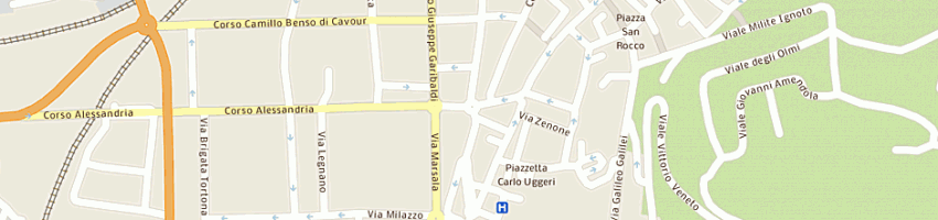 Mappa della impresa il tuo forno di vaniglia roberto e pertusi pierangelo snc a TORTONA