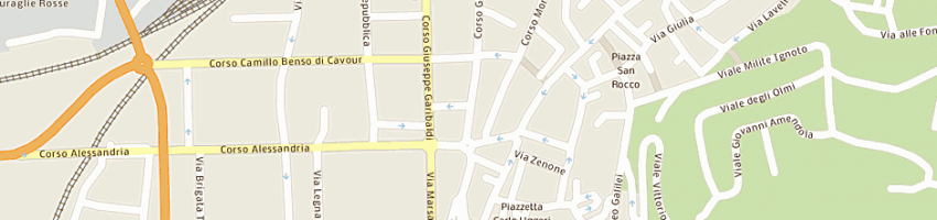 Mappa della impresa vittoria hotel di patrizia sala e c - sas a TORTONA