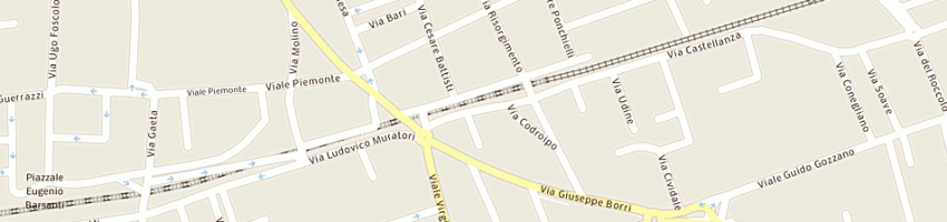 Mappa della impresa genoni giampiero a BUSTO ARSIZIO