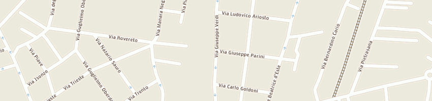 Mappa della impresa antica forneria padana srl a VIGEVANO