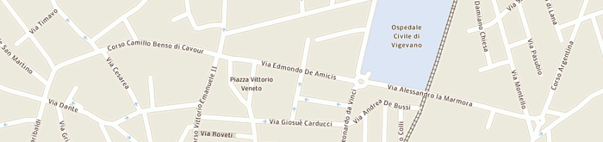 Mappa della impresa tecno beta di bovo massimo a VIGEVANO
