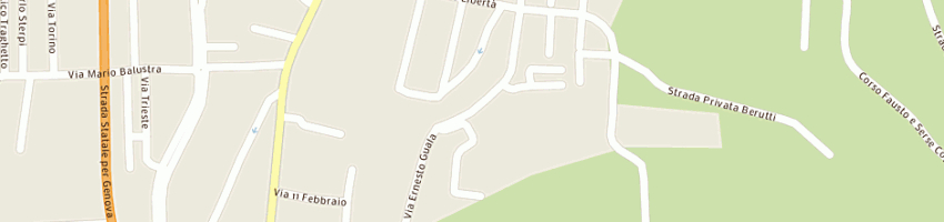 Mappa della impresa cogefi di dr m viozzi e c (sas) a TORTONA