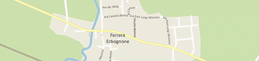 Mappa della impresa de frenza savino a FERRERA ERBOGNONE