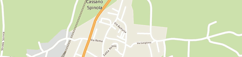 Mappa della impresa colonna franco a CASSANO SPINOLA