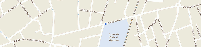 Mappa della impresa time srl a VIGEVANO