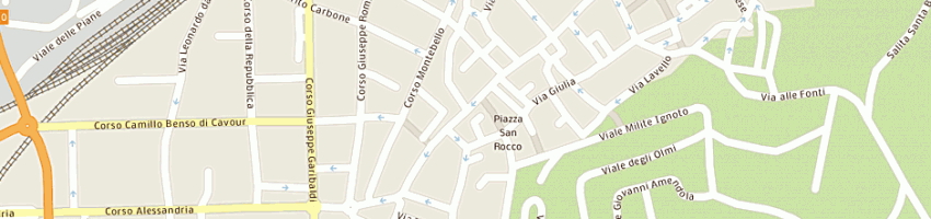 Mappa della impresa derthona salus snc di picchi daniela e cartosio paola a TORTONA