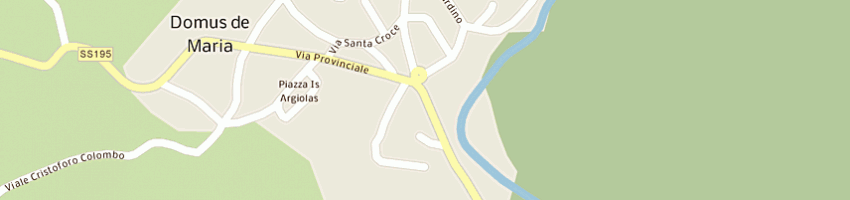 Mappa della impresa idiam serram di caredda alfredo a DOMUS DE MARIA