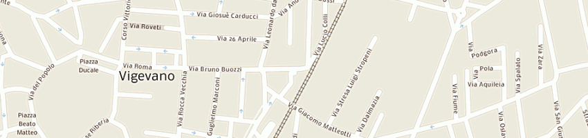 Mappa della impresa luciano franco a VIGEVANO
