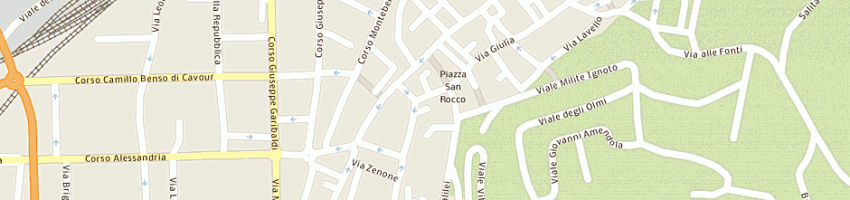 Mappa della impresa mogni giuseppe a TORTONA