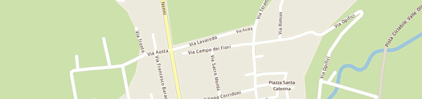 Mappa della impresa rizzolo snc di rizzolo pietro e c a FAGNANO OLONA
