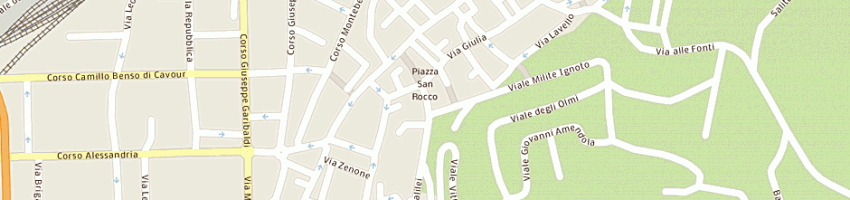 Mappa della impresa barattini vittorio a TORTONA
