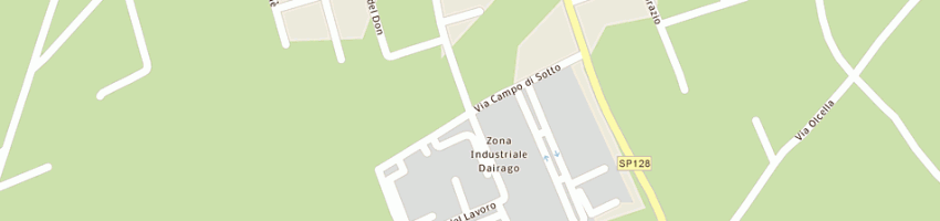 Mappa della impresa fratelli trezzini sas di trezzini mauro e c a DAIRAGO