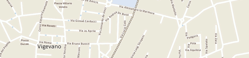 Mappa della impresa krinas (srl) a VIGEVANO