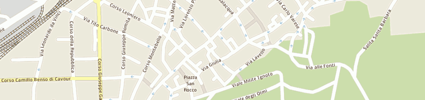Mappa della impresa rino fiorista di orlandi roberta e c - sas a TORTONA