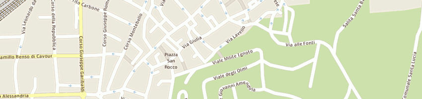 Mappa della impresa aguzzi alessandra a TORTONA