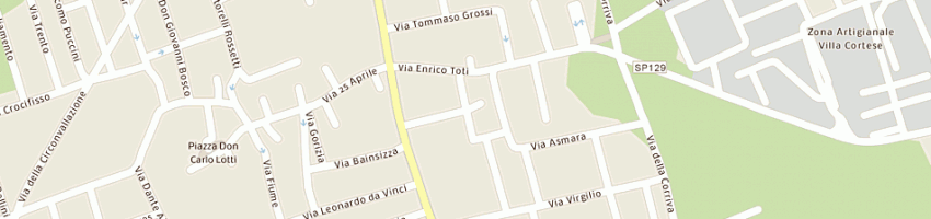 Mappa della impresa emmea snc di barlocco augusto e c a DAIRAGO