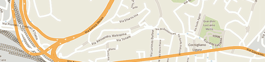 Mappa della impresa scuole pubbliche comunali materne a GENOVA