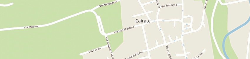 Mappa della impresa leva angelo srl a CAIRATE