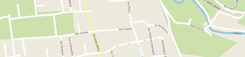 Mappa della impresa collection (snc) a FAGNANO OLONA