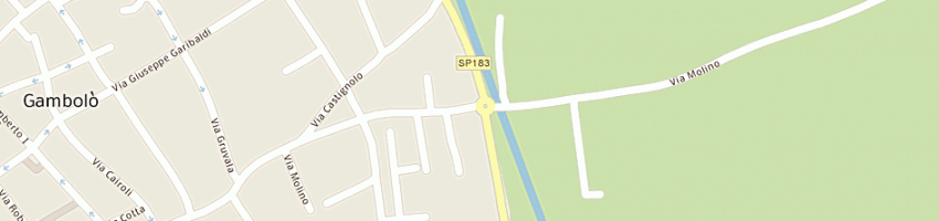 Mappa della impresa ragni bruno a GAMBOLO 