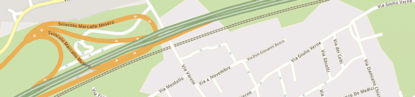 Mappa della impresa vergani bruno a MARCALLO CON CASONE
