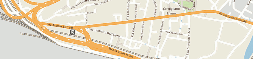 Mappa della impresa studio tecnico geom fabrizio cartabianca a GENOVA