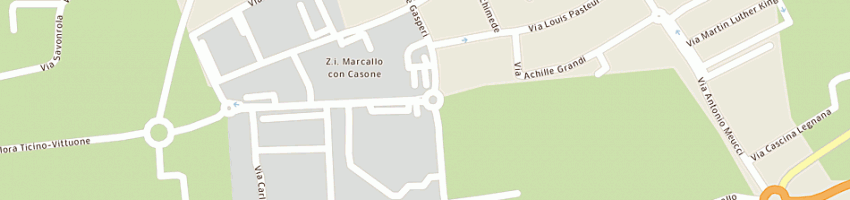 Mappa della impresa bianchi adelio a MARCALLO CON CASONE