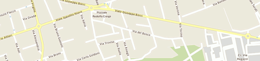 Mappa della impresa semeghini enrico a BUSTO ARSIZIO