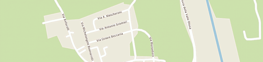 Mappa della impresa benatti carlo a CAIRATE