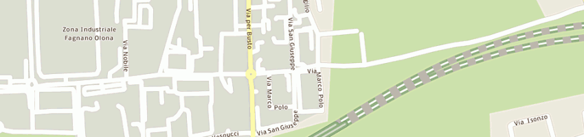 Mappa della impresa techna snc di tassi gianfranco e c a FAGNANO OLONA