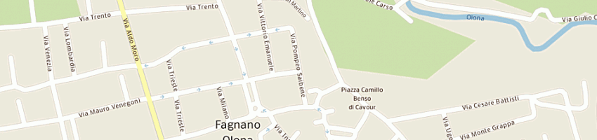 Mappa della impresa confezione elle emme di bertolini e ferro snc a FAGNANO OLONA