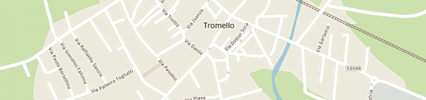 Mappa della impresa amagliani gaspare a TROMELLO