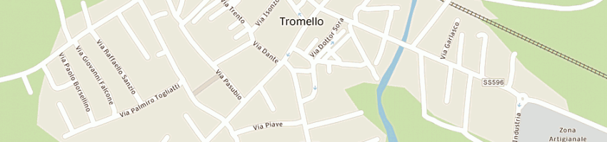 Mappa della impresa maccagnan giovanni a TROMELLO