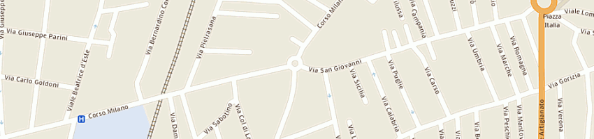 Mappa della impresa de vizzi dr cristina psicologa psicoterapeuta - specialista in psicologia clinica a VIGEVANO