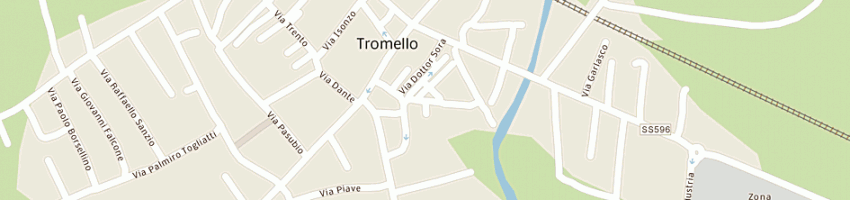 Mappa della impresa servizi funebri siof e lomellina srl a TROMELLO
