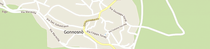 Mappa della impresa ardu giuseppe a GONNOSNO 