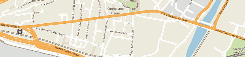 Mappa della impresa farina antonio a GENOVA