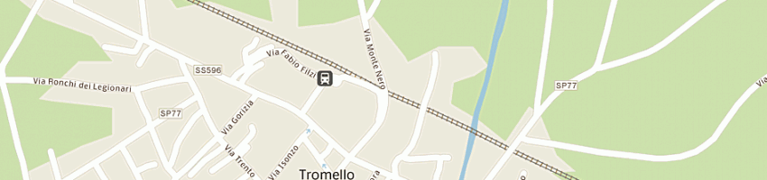 Mappa della impresa scuri francesco a TROMELLO