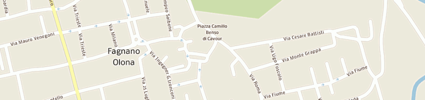 Mappa della impresa beppetex srl a FAGNANO OLONA