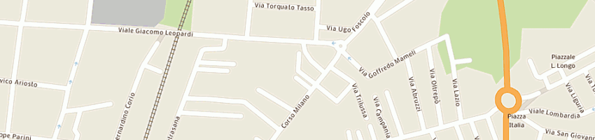 Mappa della impresa bailo italia sas di tugnolo claudio e c a VIGEVANO