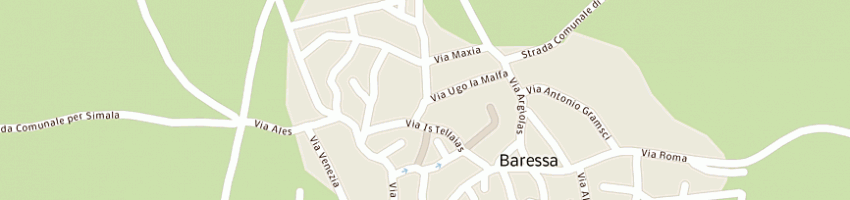 Mappa della impresa vacca antonio a BARESSA