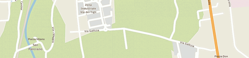 Mappa della impresa cereda stefano a GORNATE OLONA
