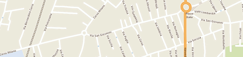 Mappa della impresa agosti giuseppe a VIGEVANO