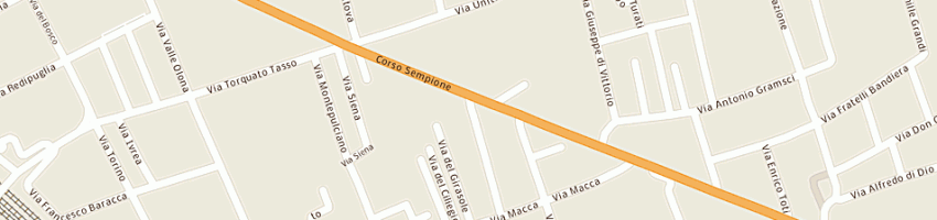 Mappa della impresa la casa della batteria srl a BUSTO ARSIZIO